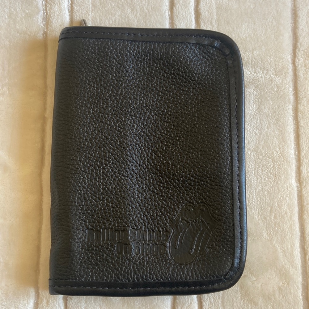 Vintage Roots Canada Rolling Stones on stage leather case